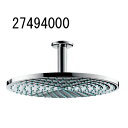 hansgrohe Raindance レインダンスS オーバーヘッドシャワー 天付式300 1ジェット エア 27494000 ハンスグローエ