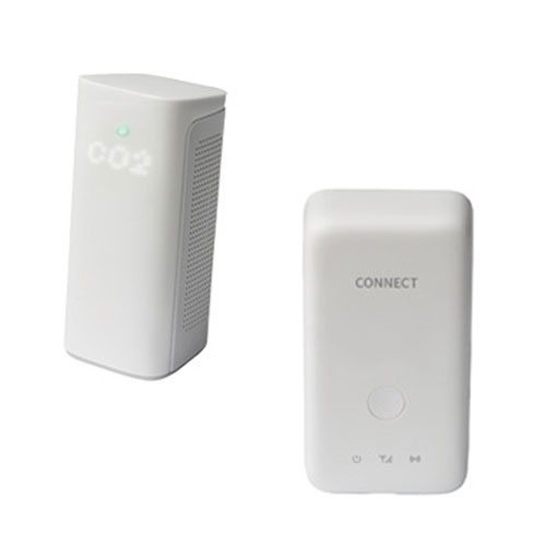 コネクトCO2センサ コネクトセルラー SEN2-JP CON2-JP 三密おしらせシステム換気予報 換気状況 混雑状況 換気 混雑 新コスモス電機株式会社 COSMOS