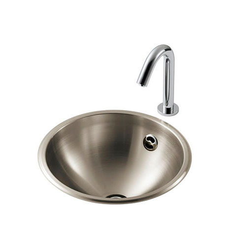 Rakuten - CERA STAINLESS BASIN ステンレスベイスン 手洗器 サテン FRRNDX300R Φ338 重量0.7kg セラ