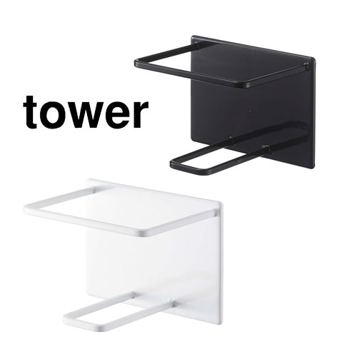 タワー tower マグネットバスルームチューブ&ボトルホルダー L ホワイト 05508 ブラック 05509 モノトーン 山崎実業 YAMAZAKI タワー tower マグネットバスルームチューブ&ボトルホルダー L ホワイト 05508 ブラック 05509 モノトーン 山崎実業 YAMAZAKI