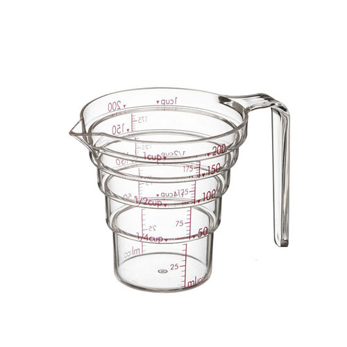 段々計量カップ200ml 計量カップ 2697 【山崎実業/YAMAZAKI】 新生活 ギフト