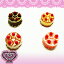 デコパーツ スィーツ 真ん中ハートのいちごケーキ 4color スィーツデコに♪【メール便可】【RCP】