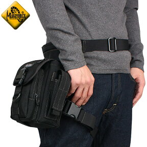 [ミリタリー バッグ］ MAGFORCE マグフォース ウエストバッグ MF-0401 Thermite Waistpack Black バッグ ミリタリー メンズ ミリタリー アウトドア ブランド 送料無料 セール【T】WAIPER sale