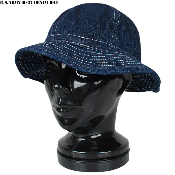 クーポンで最大15%OFF★新品 復刻 米軍 M-37デニムハット (U.S. ARMY M-37 Denim Hat)入手不可能になった復刻させたアイテムWIP メンズ ミリタリー アウトドア セールWAIPER sale 福袋 送料無料 春 父の日