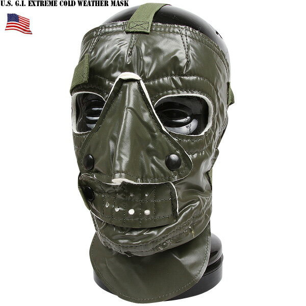 装着すると不気味です!【アメリカ軍装備品】陸軍極寒地用防寒 装着すると不気味です!【アメリカ軍装備品】陸軍極寒地用防寒