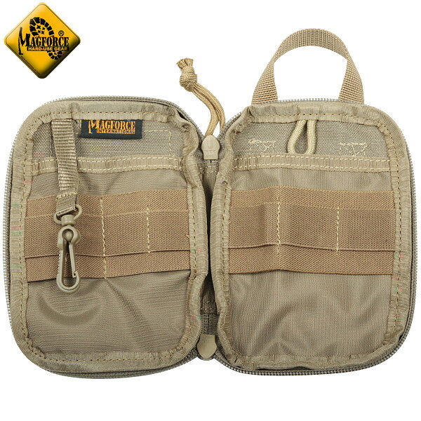 クーポンで15%OFF★ミリタリー ポーチ / MAGFORCE マグフォース ポーチ MF-0259 Pocket Organizer KHAKI バッグ ミリタリー メンズ ミリタリー アウトドア ブランド スポーツ【T】｜小物入れ 収納ポーチ ツールポーチ ガジェットポーチ タクティカル サバゲー EDC ナイロン auc-waiper-10039208 ミリタリーショップWAIPER サンプル画像2