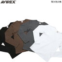 ポイント10倍！AVIREX アビレックス avirex アヴィレックス デイリー ウエア 長袖 キーネックTシャツ 4色 ミリタリー ミリタリーシャツ メンズ Tシャツ 正規品【6143329】【クーポン対象外】アウトドアブランド【T】春 プレゼント ギフト