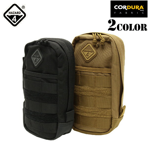 クーポンで最大15 OFF★ミリタリー ポーチ / HAZARD4 ハザード4 BROADSIDE MOLLE 9X5 UTILITY POUCH B/C MOLLEウェビングが 設置している箇所に装着可能 また ベルトに装着することで ベルトポーチとしても使用可能 メンズ ミリタリー アウトドア ブランド バッグ【T】春