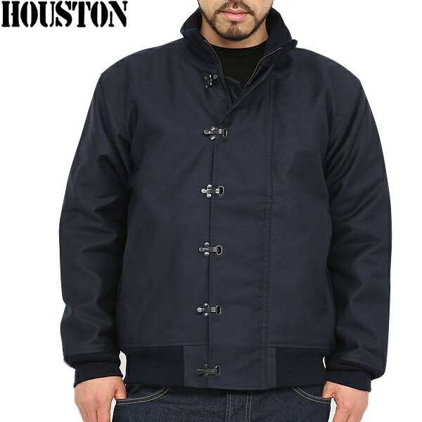 HOUSTON コート メンズ クーポンで最大15%OFF★HOUSTON ヒューストン U.S.NAVY N-10デッキジャケット NAVY【5N-10FMOD】海の男達が愛した海軍万能ジャケット 当時のディティールを忠実に再現 デッキジャケット メンズ ミリタリー アウトドア ブランド 衣【T】WAIPER 送料無料 sale セール 父の日