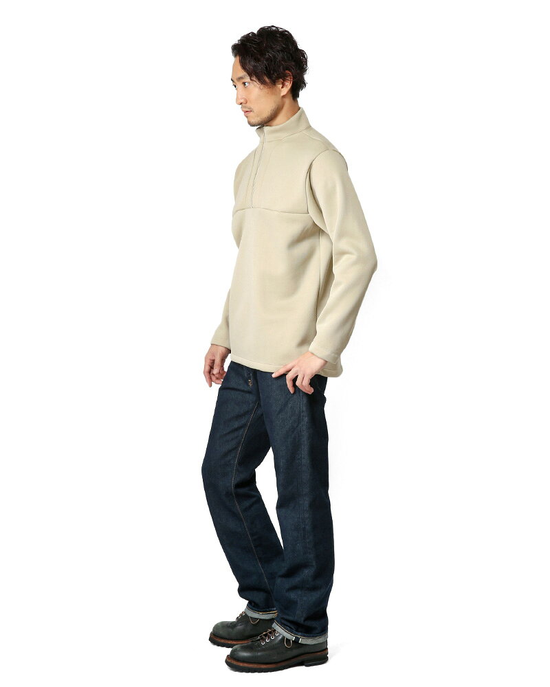 【最短即日発送】クーポンで15%OFF★INDERA MILLS インデラミルズ 985ZM ミリタリーフリース MOCK ZIP 2色【T】｜トップス サーマル ハイネック auc-waiper-10040926 ミリタリーショップWAIPER サンプル画像3