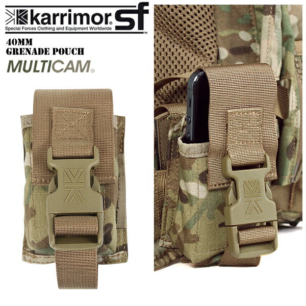 karrimor SF カリマーSF 40mm Grenade Pouch Multicamカモフラ カリマースペシャルフォース カリマー karrimorリュック カリマー WIP メンズ ミリタリー アウトドア ブランド バッグ【Sx】 キャッシュレス 5％還元【バレンタイン プレゼント ギフト】