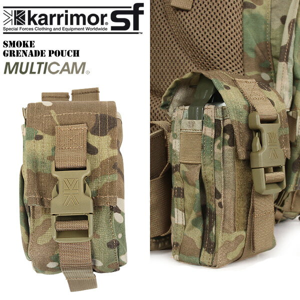 karrimor SF カリマーSF Smoke Grenade Pouch Multicamカモフラ カリマースペシャルフォース カリマー karrimorリュック カリマー WIP メンズ ミリタリー アウトドア ブランド バッグ【Sx】 キャッシュレス 5％還元