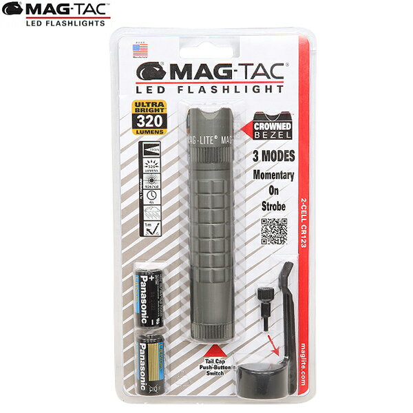 クーポンで10%OFF★MAGLITE マグライト MAG-TAC 2-CELL CR123 LED ...