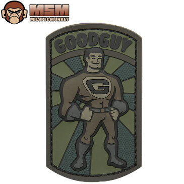 【クーポンで最大15%OFF】【あす楽】【ネコポス対応】 MIL-SPEC MONKEY ミルスペックモンキー パッチ(ワッペン) Good Guy PVC FOREST WIP メンズ ミリタリー アウトドア スポーツ セール【T】