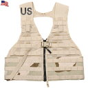 実物 新品 デッドストック 米軍 MOLLE II ロードベアリング ベスト 3カラーデザート メンズ ミリタリー アウトドア タクティカルベスト フィッシング...