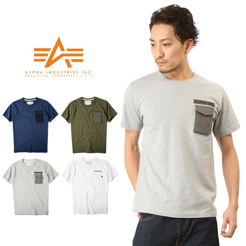 ★【あす楽】ALPHA アルファ TC1081 S/S M-65 ポケットTシャツ / ミリタリー【SA】WIP メンズ ミリタリー アウトドア ブランド ミリタリーシャツ【T】 【クーポン対象外】セール sale 送料無料 父の日