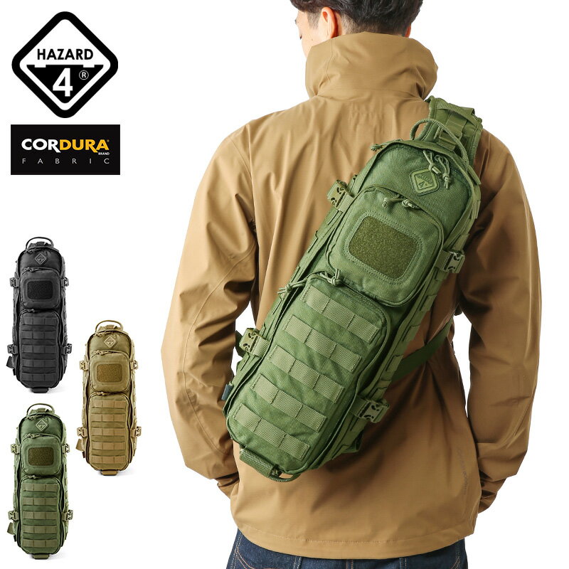 クーポンで最大15%OFF★HAZARD4 ハザード4 PLAN-B EVAC SERIES FRONT/BACK MODULAR SLING-PACK （プランB エバック シリーズ フロント/バック モジュラー スリングパック） メンズ ミリタリー アウトドア バッグ ショルダーバッグ サコッシュ ポーチ ブランド【T】春 父の日