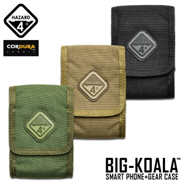 店内20％OFF◆HAZARD4 ハザード4 BIG KOALA ビッグコアラ BLACK/COYOTE/OD GREEN スマートフォン スマホ デジカメ ケース 小物 収納 ミリタリー バッグ バッグ ミリタリー WIP メンズ ミリタリー アウトドア ブランド キャッシュレス 5％還元 新生活応援 衣替え