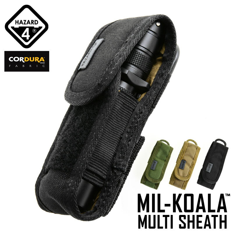 クーポンで最大15%OFF★ミリタリー ポーチ / HAZARD4 ハザード4 MIL-KOALA MULTI SHEATH（ミルコアラ マルチシース）ミリタリー サバイバル マルチシース 収納 フラッシュライトバッグ メンズ メンズ ミリタリー アウトドア ブランド セール【T】sale 送料無料 春 父の日