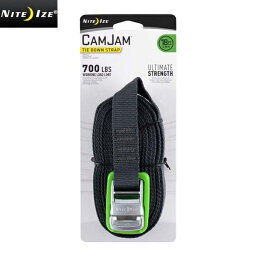 クーポンで最大15%OFF★NITE IZE ナイトアイズ CAMJAM TIE DOWN STRAP カムジャム タイダウンストラップ 18FT メンズ ミリタリー アウトドア セール【T】WAIPER sale 送料無料 春