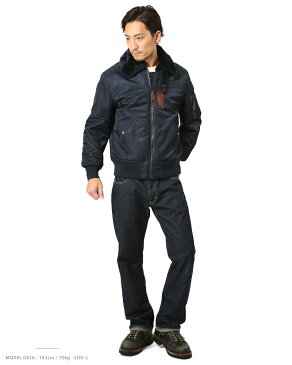 15%OFFクーポン対象◆新品 米軍 B-15Cフライトジャケット MIL-J-6251モデル NAVY WAIPER.inc 17WP14 ミリタリージャケット ギフト プレゼント WIP メンズ ミリタリー アウトドア 父の日