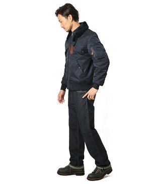 15%OFFクーポン対象◆新品 米軍 B-15Cフライトジャケット MIL-J-6251モデル NAVY WAIPER.inc 17WP14 ミリタリージャケット ギフト プレゼント WIP メンズ ミリタリー アウトドア 父の日