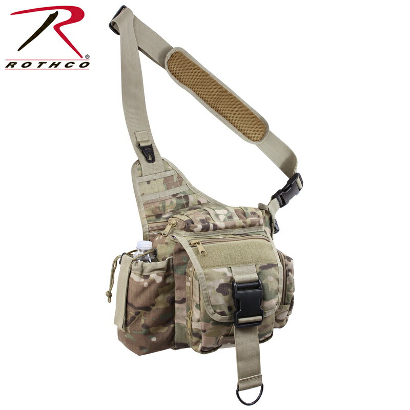 【クーポンで最大18%OFF】ROTHCO ロスコ ADVANCED TACTICAL バッグ MULTICAM 2538 ROTHCO ロスコ WIP メンズ ミリタリー アウトドア ショルダーバッグ サコッシュ ポーチ 送料無料 セール