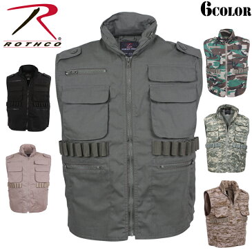 【クーポンで最大18%OFF】ROTHCO ロスコ レンジャーベスト ミリタリー トップス タクティカルベスト フィッシングベスト モール MOLLE 迷彩 カモフラ カモ柄 サバイバルゲーム アウトドア 防災グッズ WIP メンズ ミリタリー アウトドア ミリタリーシャツ 5% 送料無料【T】