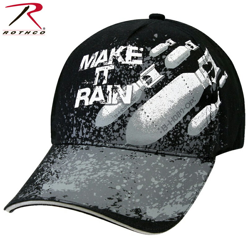 クーポンで最大18%OFF★ROTHCO ロスコ Deluxe Make It Rain Low Profile Cap【9783】WIP メンズ ミリタリー ...