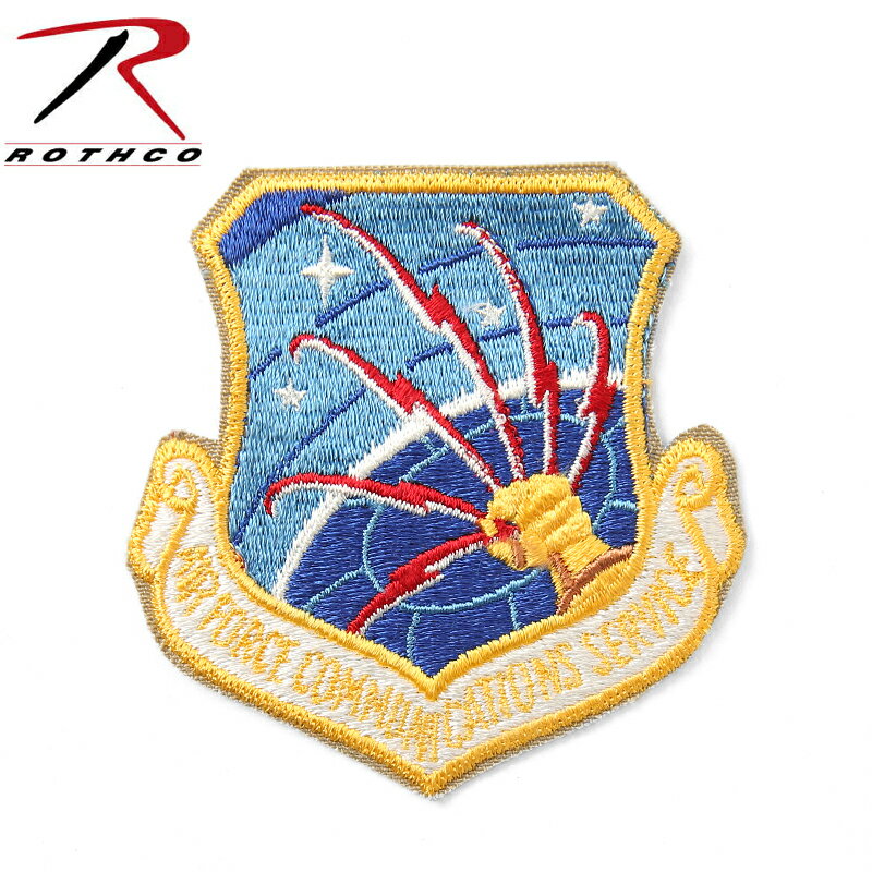 クーポンで最大15%OFF★【あす楽】ROTHCO ロスコ 72110 USAF COMMUNICATIONS SERVICE パッチ ROTHCO ロスコ メンズ ミリタリー アウトドア スポーツ セール【T】WAIPER sale 送料無料 春 父の日