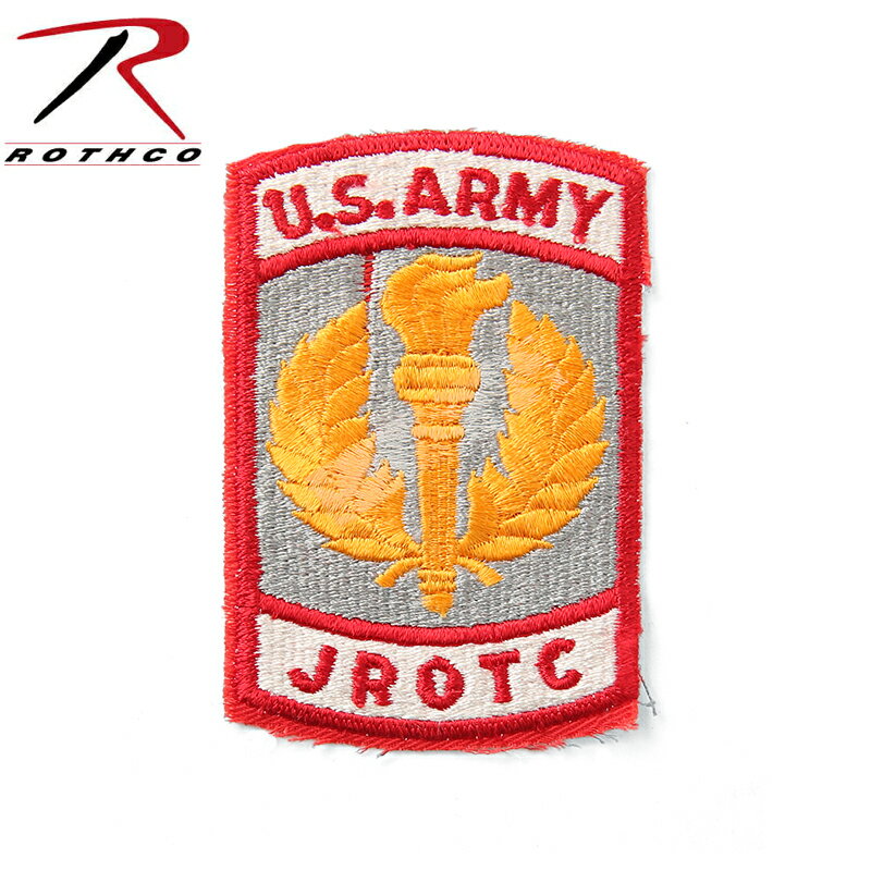 楽天ミリタリーショップWAIPERクーポンで最大15％OFF★【あす楽】 ROTHCO ロスコ 72148 US ARMY JROTC パッチ ROTHCO ロスコ メンズ ミリタリー アウトドア スポーツ セール【T】WAIPER sale 送料無料 春 父の日