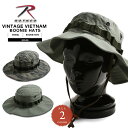 クーポンで最大15%OFF★ROTHCO ロスコ VINTAGE VIETNAM BOONIE HAT 2色 ミリタリーハット ヴィンテージ ベトナムブーニーハット ROTHCO ロスコ メンズ ミリタリー アウトドア セールWAIPER sale 送料無料 春