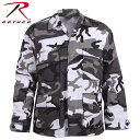 クーポンで最大15%OFF★ROTHCO ロスコ COLOR CAMO BDU シャツジャケット 8881 City Camo ミリタリー トップス タクティカル サバイバルゲーム アウトドア シティカモ 迷彩 カモフラ カモ柄 ROTHCO ロスコ メンズ ミリタリー アウトドア【T】ギフト