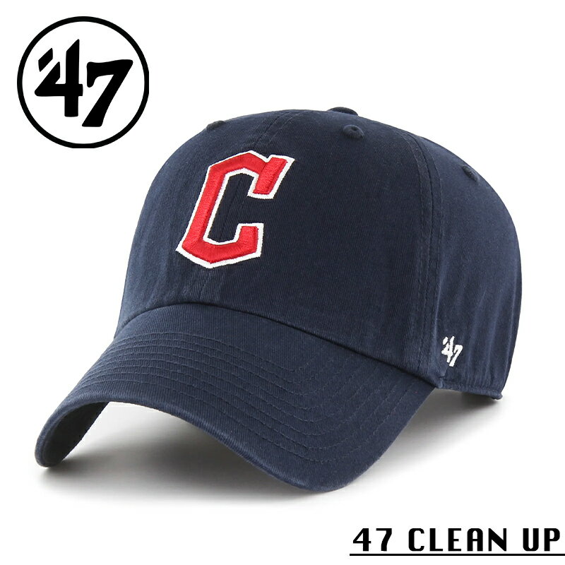 【メーカー取次】’47 Brand フォーティーセブン・ブランド 14751228 47 CLEAN UP クリーブランド・ガーディアンズ ネイビー【Sx】【R...
