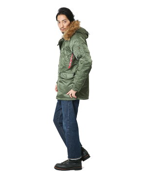 クーポンで最大10%OFF！【あす楽】ALPHA INDUSTRIES アルファインダストリーズ 20094 N-3B フライトジャケット JAPAN FIT ミリタリージャケット ジャケット メンズ ミリタリー WIP アウトドア ブランド キャッシュレス 5%還元 【Sx】 敬老の日