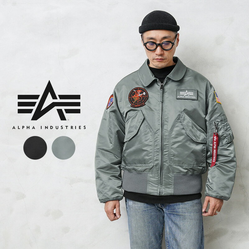 【あす楽】ALPHA INDUSTRIES アルファインダストリーズ TA0225 CWU-36/P VX-31フライトジャケット CORE SPEC【クーポン対象外】【T】｜ミリタリー アウター メンズ レディース ワッペン トップガン TOPGUN ma-1 カーキ ブラック おしゃれ ブランド 秋 冬 父の日