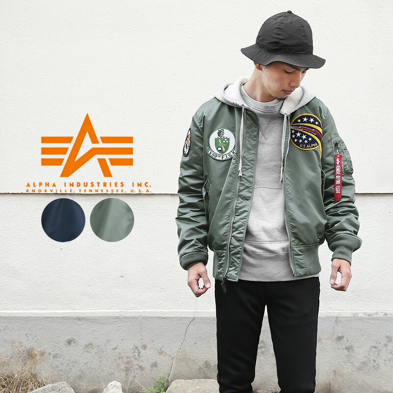 【あす楽】今だけ25 OFF★ALPHA アルファ TA0416 L-2B AIR CREW フライトジャケット JAPAN FIT【T】｜ブルゾン アウター メンズ レディース MA1 MA-1 ブランド おしゃれ 大きいサイズ ワッペン 刺繍【クーポン対象外】