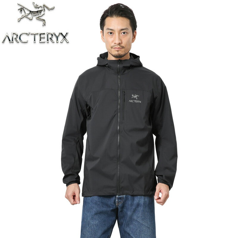 ARC’TERYX アークテリクス Squamish Hoody スコーミッシュフーディ 25172【予】【Sx】 / メンズ アウター ジャケット マウンテンパーカー カジュアル アウトドア 登山 撥水 防水 フード パッカブル 大きいサイズ ゆったり 秋 冬 プレゼント