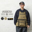 【あす楽】ポイント2倍！ AS2OV アッソブ 142000 WATER PROOF CORDURA 305D APRON エプロン【クーポン対象外】【T】｜ミリタリー ワーク アウトドア かっこいい おしゃれ 男性用 レディース 大きいサイズ ロング カジュアル DIY 保育士 新作 送料無料 春