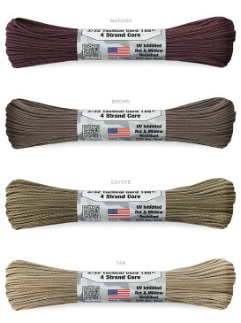 【あす楽】ミリタリー ATWOOD ROPE MFG. アトウッド・ロープ 【1】 275Lbs タクティカルコード パラコード 3/32X100フィート MADE IN USA ブランド WIP メンズ スポーツ キャッシュレス 5％還元 新生活応援 衣替え 春