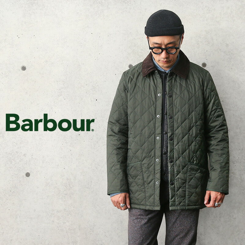 クーポンで最大18%OFF★Barbour バブアー MQU1348 LIDDESDALE QUILT SL（リッズデール キルト SL）キルティングジャケット｜メンズ アウター カジュアル 大きいサイズ 防寒 防風 カーキ オリーブ ブランド おしゃれ 父の日