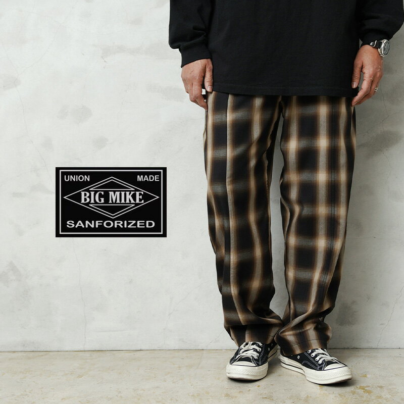 【最短即日発送】BIG MIKE ビッグマイク 102517600 レーヨン ミックス オンブレチェ