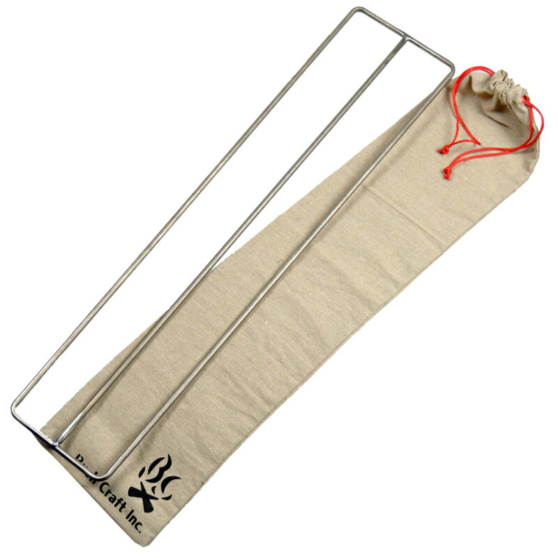 【クーポンで最大18%OFF】Bush Craft Inc. ブッシュクラフト たき火(焚き火)ゴトク Lサイズ(純チタン中空パイプ) 【Sx】 / レジャー アウトドア キャンプ ソロキャンプ 焚き火 五徳 調理 登山 軽量 コンパクト アウトドアギア 防災グッズ 送料無料 セール【T】通販格安セール情報 楽天 通販
