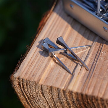 【クーポンで最大1000円OFF】Bush Craft Inc. ブッシュクラフト たき火フライパンの釘 10本入【Sx】|キャンプ アウトドア インテリア ヴィンテージ アンティーク 鉄釘 日曜大工 春 夏 新作【T】