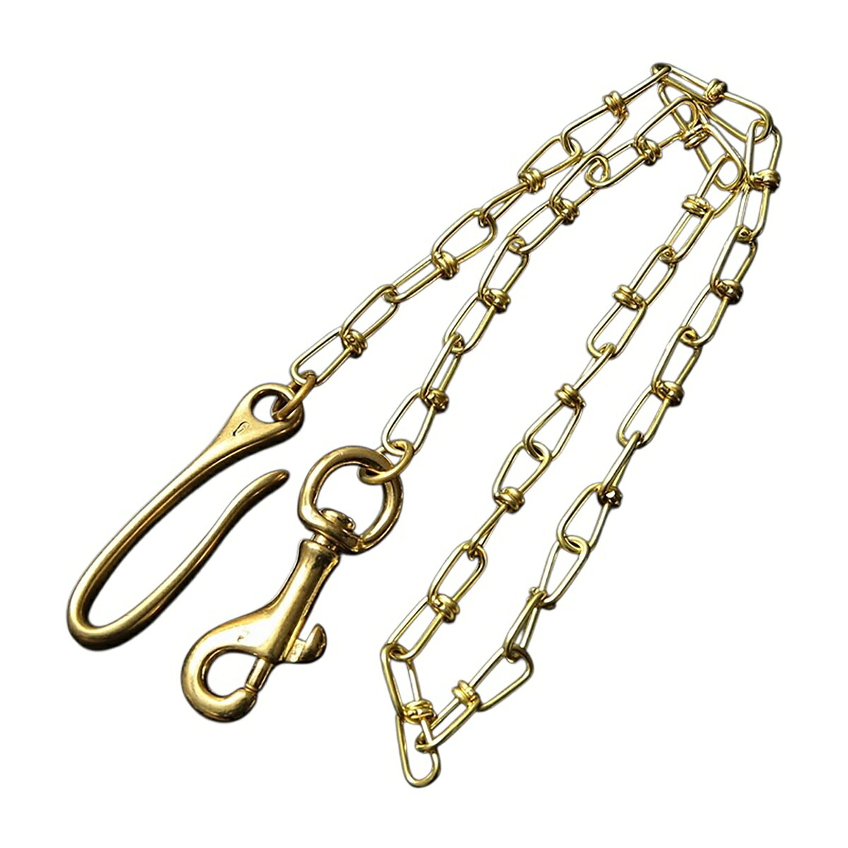 【最短即日発送】クーポンで15%OFF★BUTTON WORKS ボタンワークス BW-0100 KEY CHAIN キーチェーン / ウォレットチェーン MADE IN JAPAN【T】｜真鍮 フィッシュフック ナスカン ウォレットコード ヴィンテージ アメカジ 日本製 メンズ アンカーマーク ダールブラック ギフト