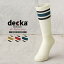 ݥǺ15%OFFڤڡ DECKA ǥ 80's Skater Socks å Tۡå饤󥽥å ϥå ߥɥ   ǥ ѥ ȥ  ֥   ̵  sale