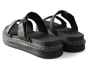 【クーポンで最大18%OFF】【あす楽】Dr.Martens ドクターマーチン HYDRO CHILTON ハイドロ チルトン レザーストラップサンダル|メンズ レディース 靴 サンダル カジュアル アウトドア レジャー 厚底 ダブルストラップ レザー 本革 ブラック 夏