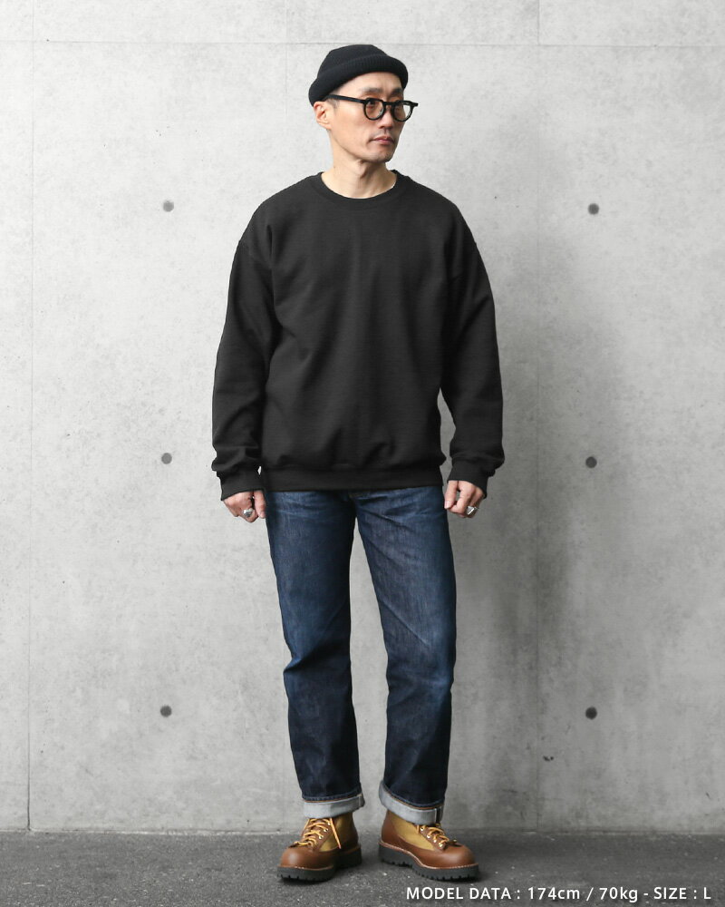 クーポンで10%OFF★【メーカー取次】GILDAN ギルダン 18000 Heavy Blend 8.0oz クルーネックスウェットシャツ American Fit【Sx】｜メンズ トップス トレーナー スウェット ビッグシルエット 大きいサイズ ブランド おしゃれ 長袖 無地 黒 白 冬 セール【T】 sale