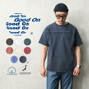 クーポンで最大15 OFF★【あす楽】Good On グッドオン GOST-1906 S/S ヘビー フットボールTシャツ 日本製【Sx】【T】｜メンズ トップス 半袖 Tシャツ ヘビーウェイト ヘビーオンス 厚手 米綿 USAコットン アメカジ 無地 ブランド 顔料染め ピグメント 大きいサイズ