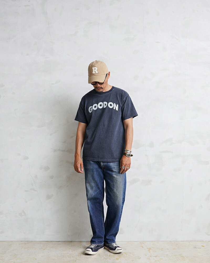 【最短即日発送】クーポンで15%OFF★Good On グッドオン OLSS-1171 S/S GOOD ON ARCHロゴ クルーネックTシャツ 日本製【Sx】【T】｜トップス 半袖 メンズ レディース カットソー アーチロゴ プリント 国産 カジュアル ユニセックス 春夏 アメカジ コットン auc-waiper-10212373 ミリタリーショップWAIPER サンプル画像2
